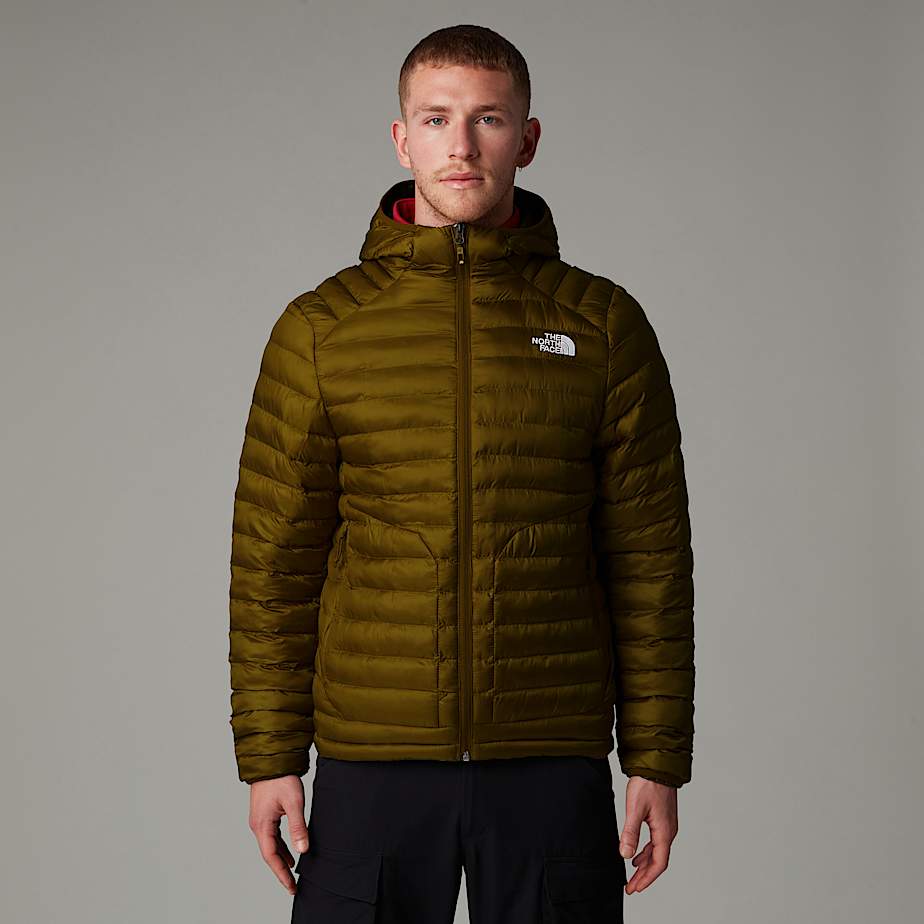 Men The North Face Huila Synthetic Insulation Hooded Jackets Brown | NF0A66Y7T