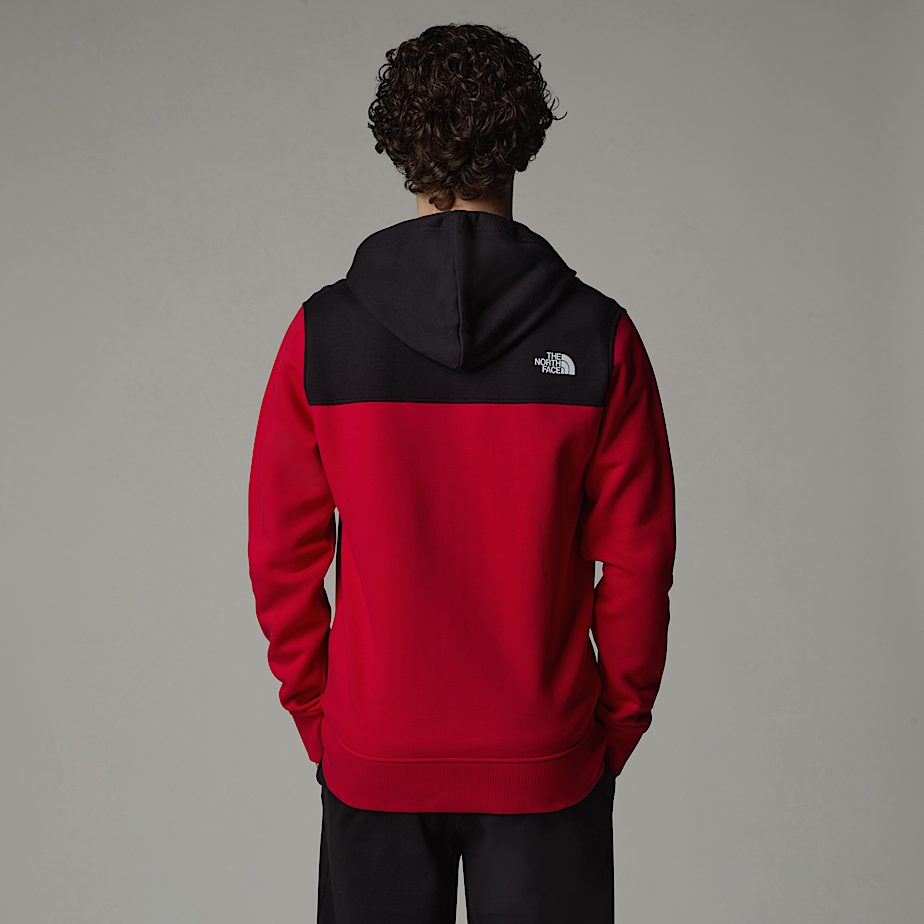 Men The North Face Icons Full-Zip Hoodie Red | NF0A99F2M