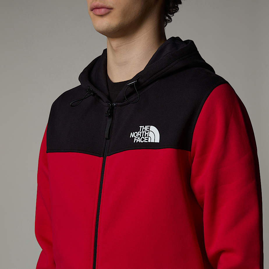Men The North Face Icons Full-Zip Hoodie Red | NF0A99F2M