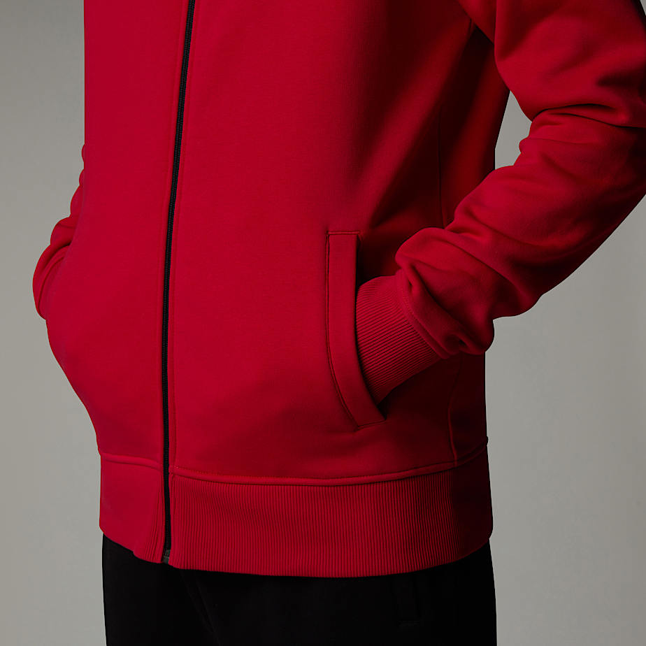 Men The North Face Icons Full-Zip Hoodie Red | NF0A99F2M