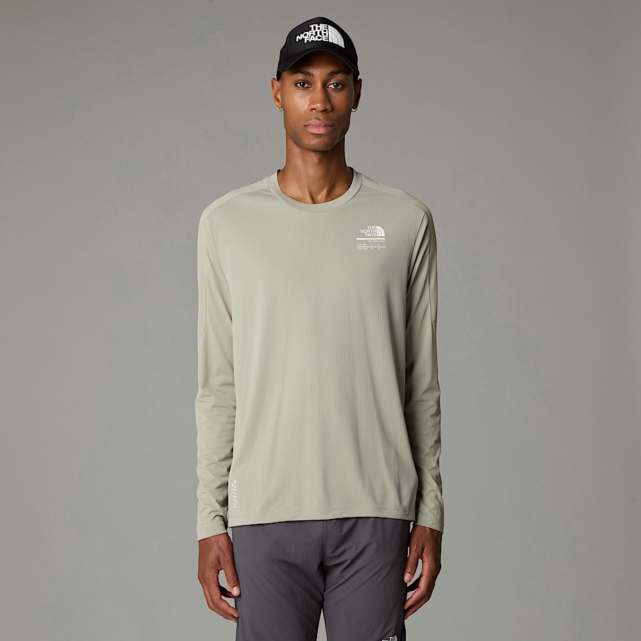 Men The North Face Kikash Long-Sleeve T Shirts Grey | NF0A09V6L