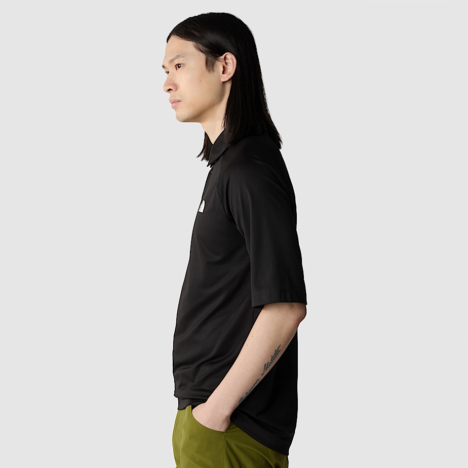 Men The North Face LIGHTRANGE™ Packable Polo Shirts Black | NF0A98Q1M