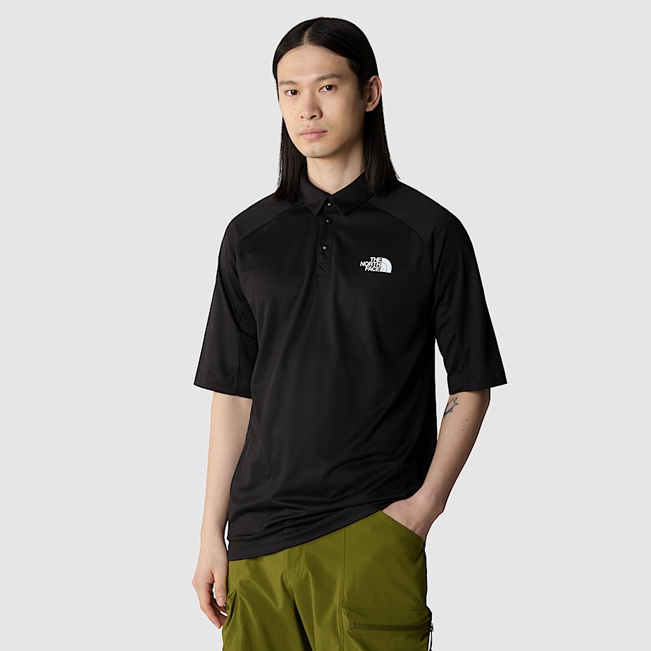Men The North Face LIGHTRANGE™ Packable Polo Shirts Black | NF0A98Q1M