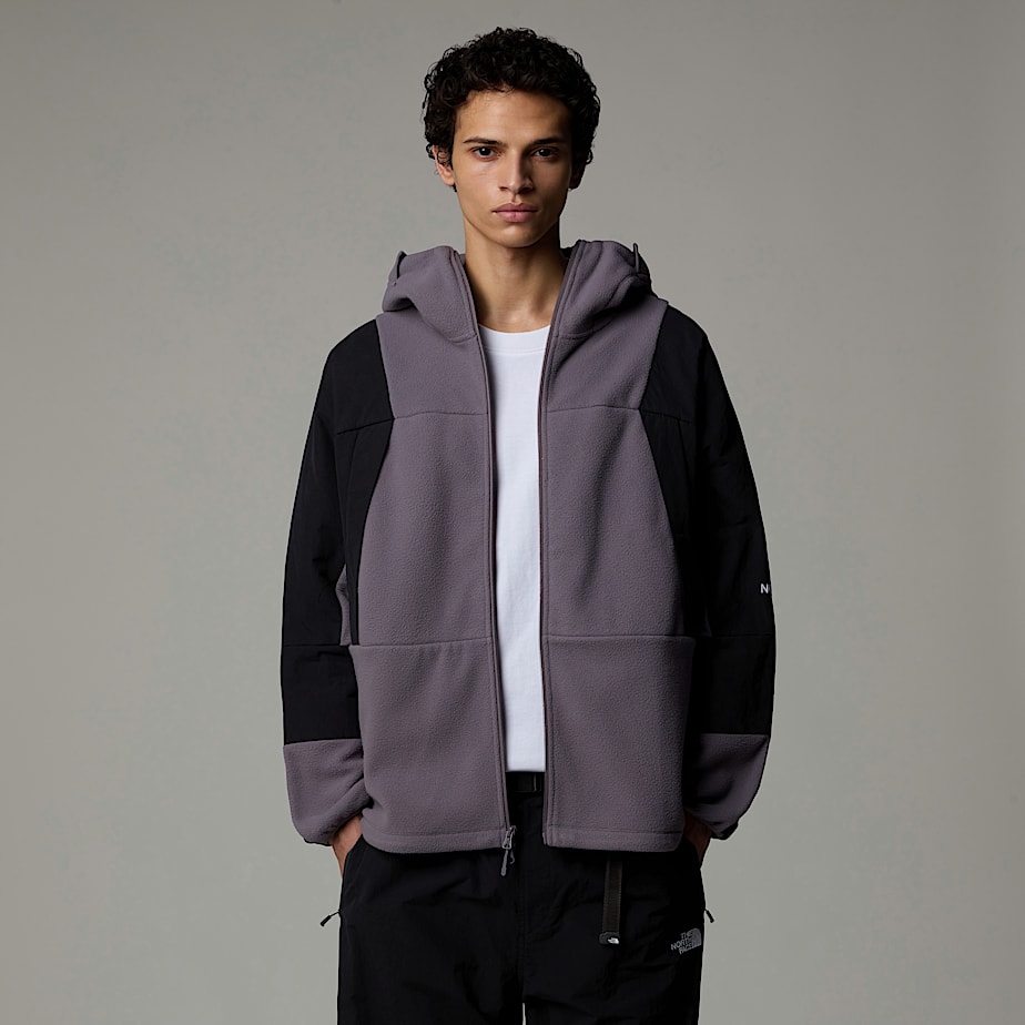 Men The North Face Light Fleece Jackets Purple | NF0A56M0G