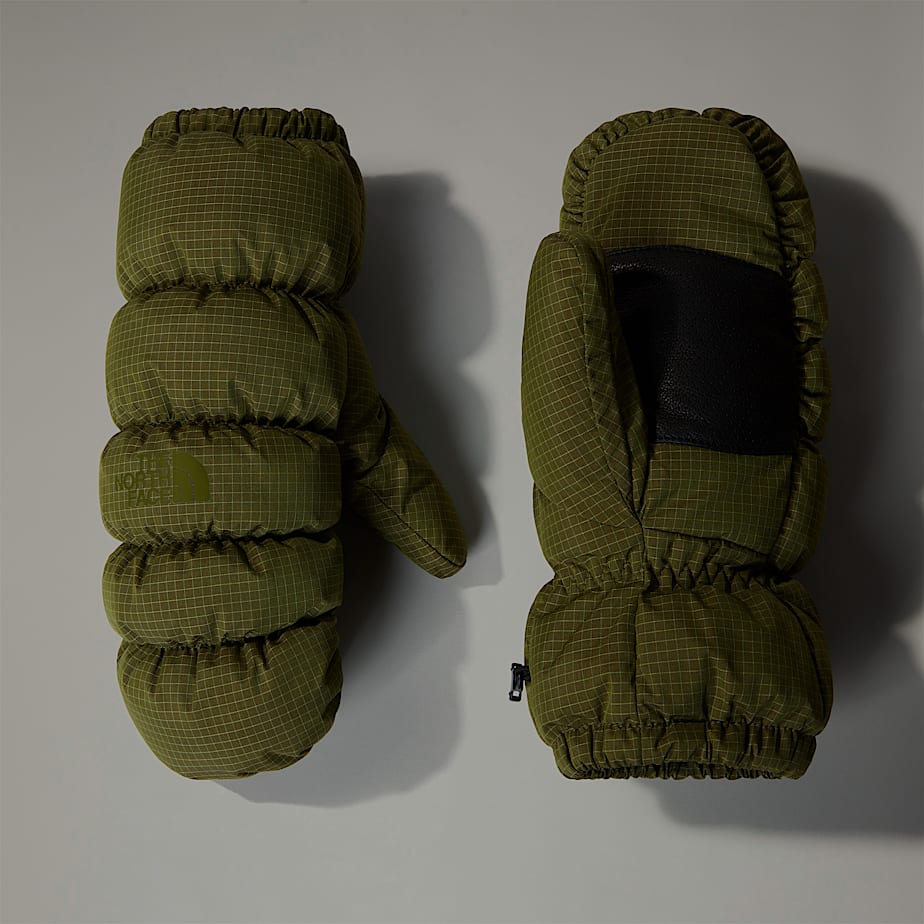 Men The North Face Montana Puffer Mittens Green | NF0A36V6T