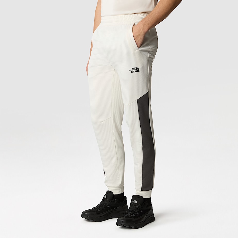 Men The North Face Mountain Athletics Fleece Joggers White | NF0A28M7W