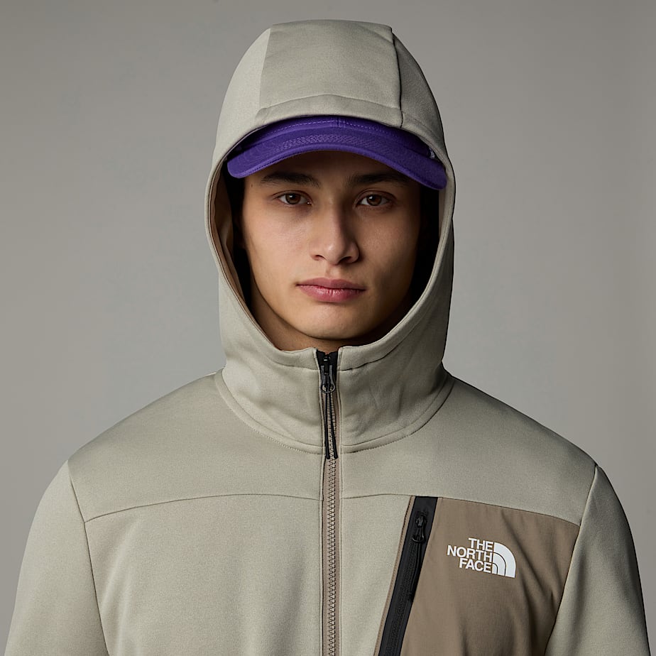 Men The North Face Mountain Athletics Full-Zip Fleece Jackets Grey | NF0A01X3E