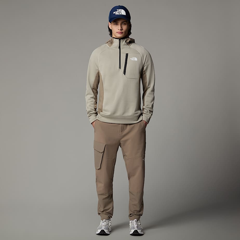 Men The North Face Mountain Athletics Hybrid Pants Beige | NF0A89F4X