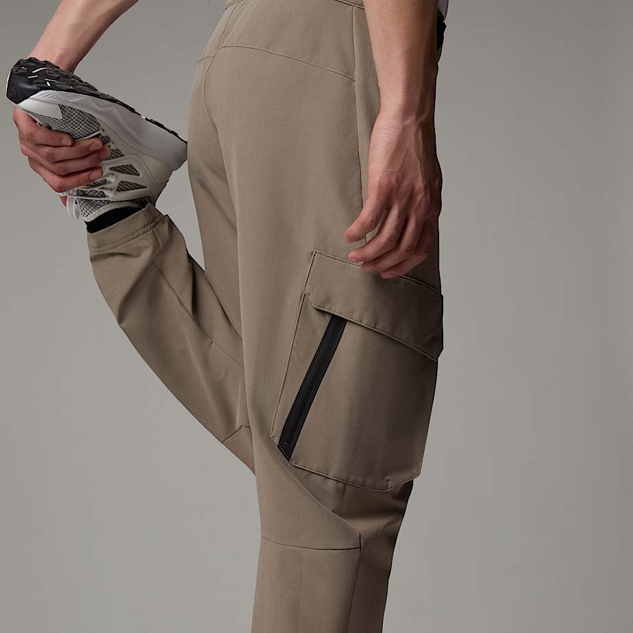 Men The North Face Mountain Athletics Hybrid Pants Beige | NF0A89F4X