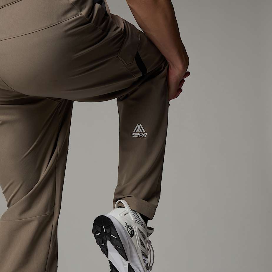 Men The North Face Mountain Athletics Hybrid Pants Beige | NF0A89F4X