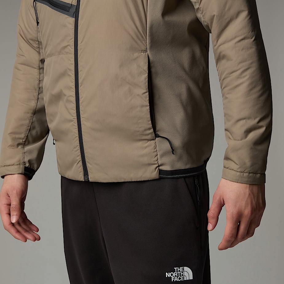 Men The North Face Mountain Athletics Hybrid Jackets Beige | NF0A62V7O