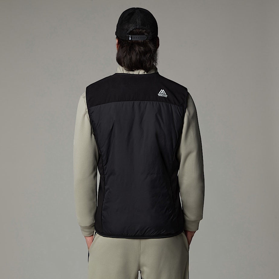 Men The North Face Mountain Athletics Hybrid Vest Black | NF0A03S8F
