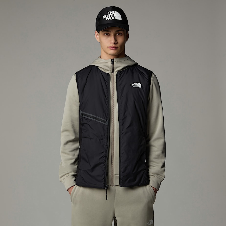 Men The North Face Mountain Athletics Hybrid Vest Black | NF0A03S8F
