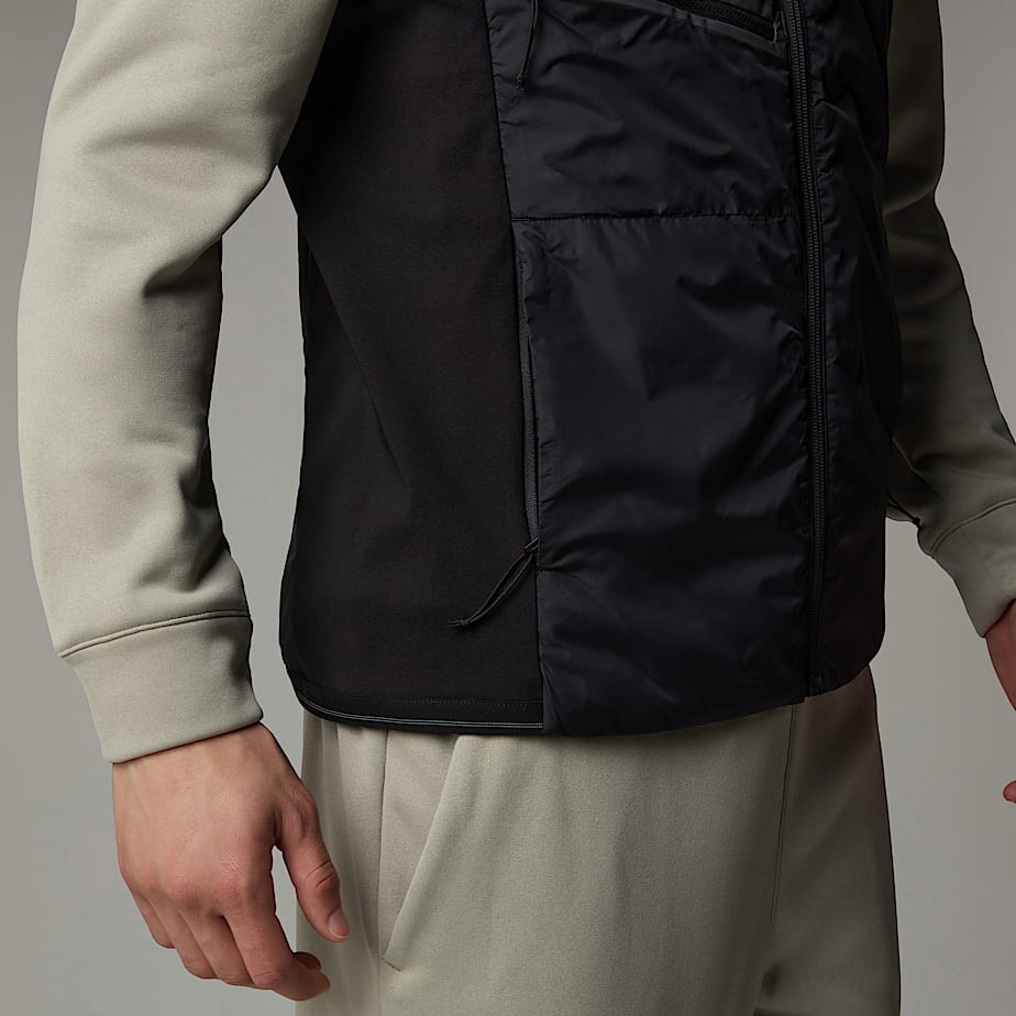 Men The North Face Mountain Athletics Hybrid Vest Black | NF0A03S8F
