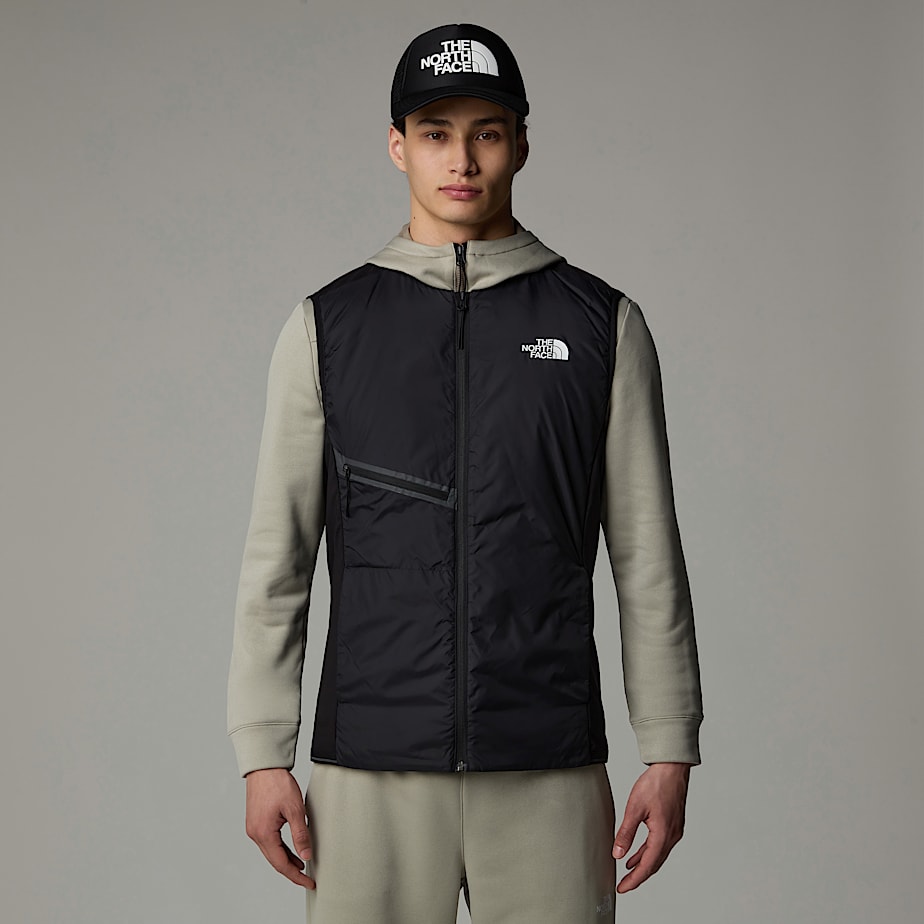 Men The North Face Mountain Athletics Hybrid Vest Black | NF0A03S8F