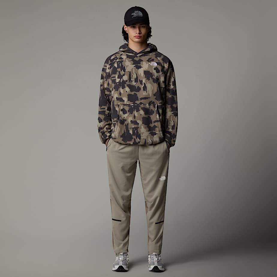 Men The North Face Mountain Athletics Printed Hooded Fleece Pullover Camouflage | NF0A28N5Z