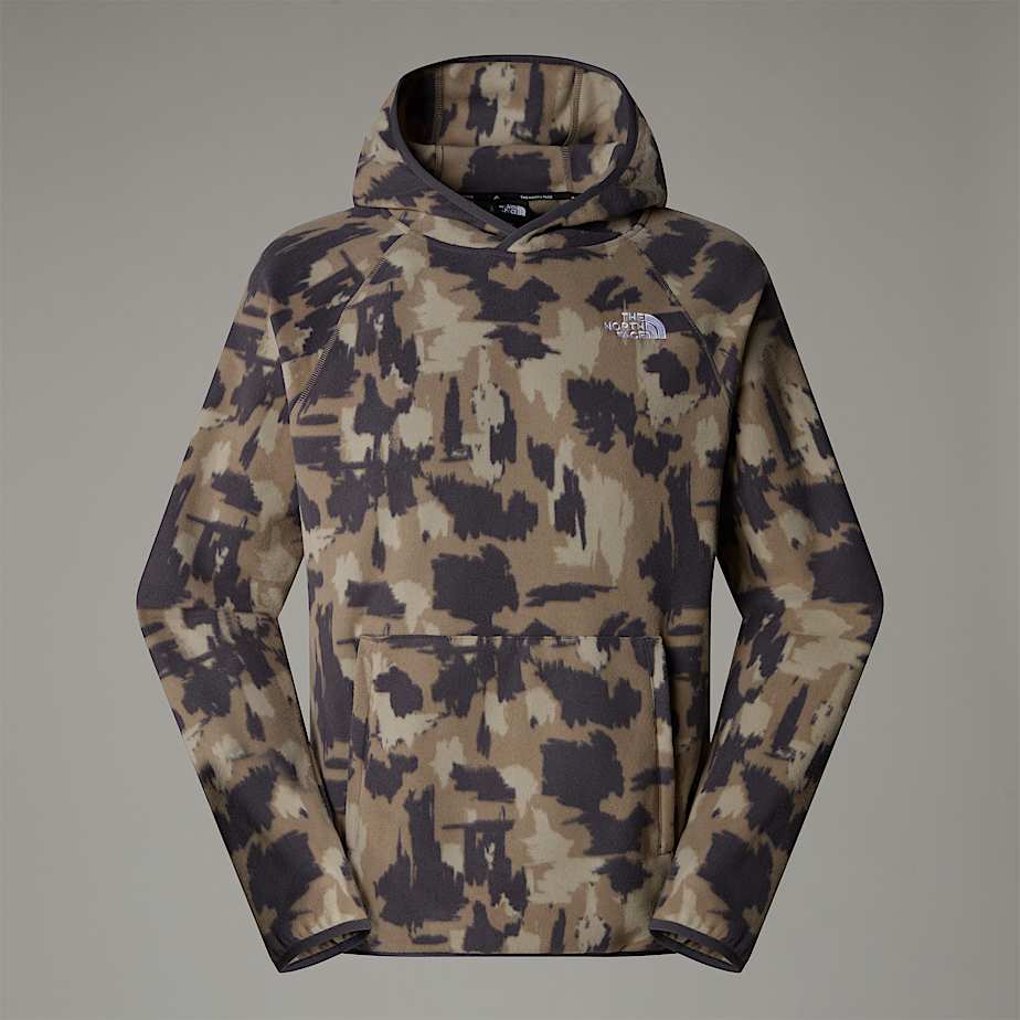 Men The North Face Mountain Athletics Printed Hooded Fleece Pullover Camouflage | NF0A28N5Z