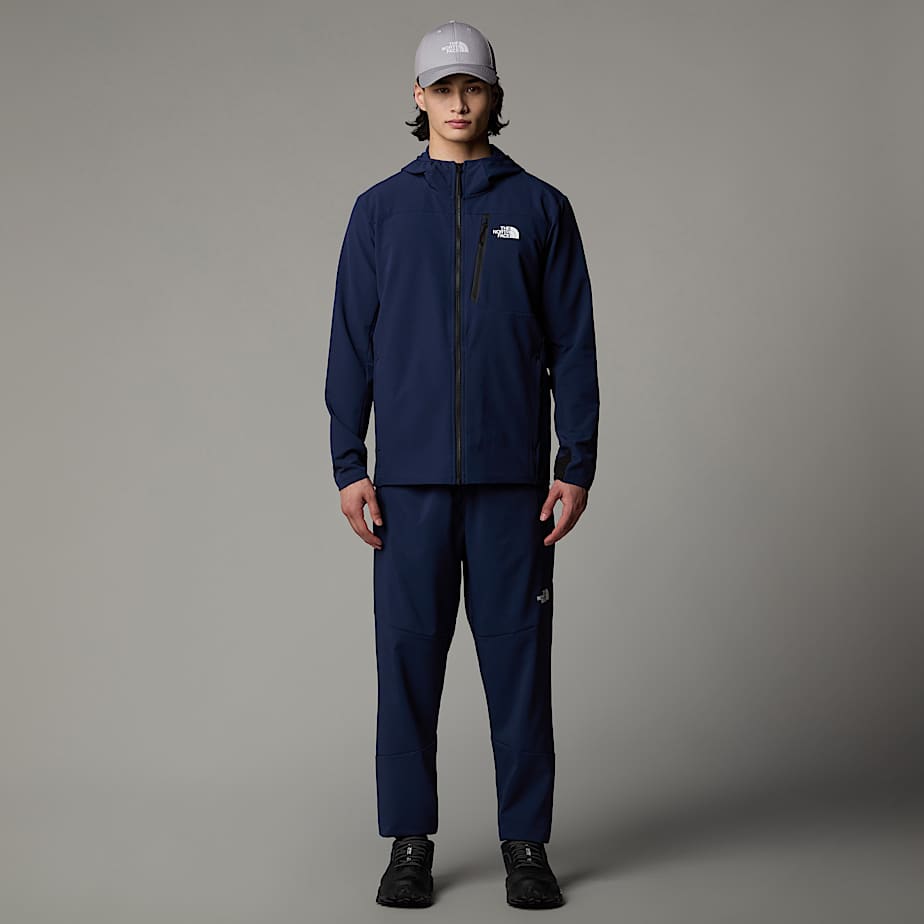 Men The North Face Mountain Athletics Softshell Jackets Navy | NF0A72O4S