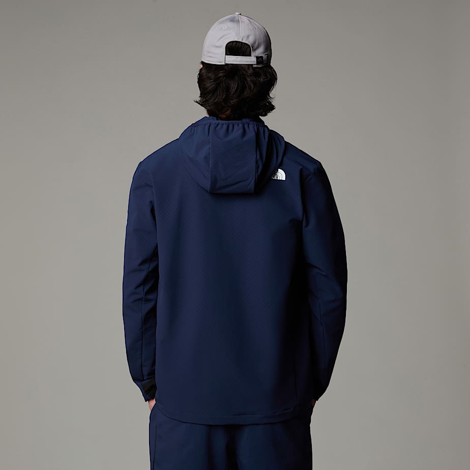 Men The North Face Mountain Athletics Softshell Jackets Navy | NF0A72O4S