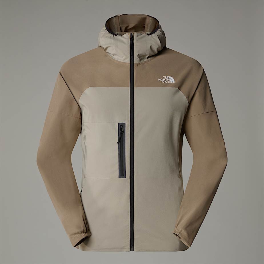 Men The North Face Mountain Athletics Trajectory Full-Zip Jackets Grey | NF0A33J9B