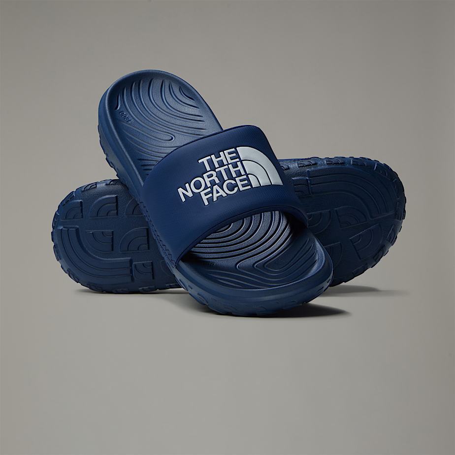 Men The North Face Never Stop Cush Slides Navy | NF0A16B1P