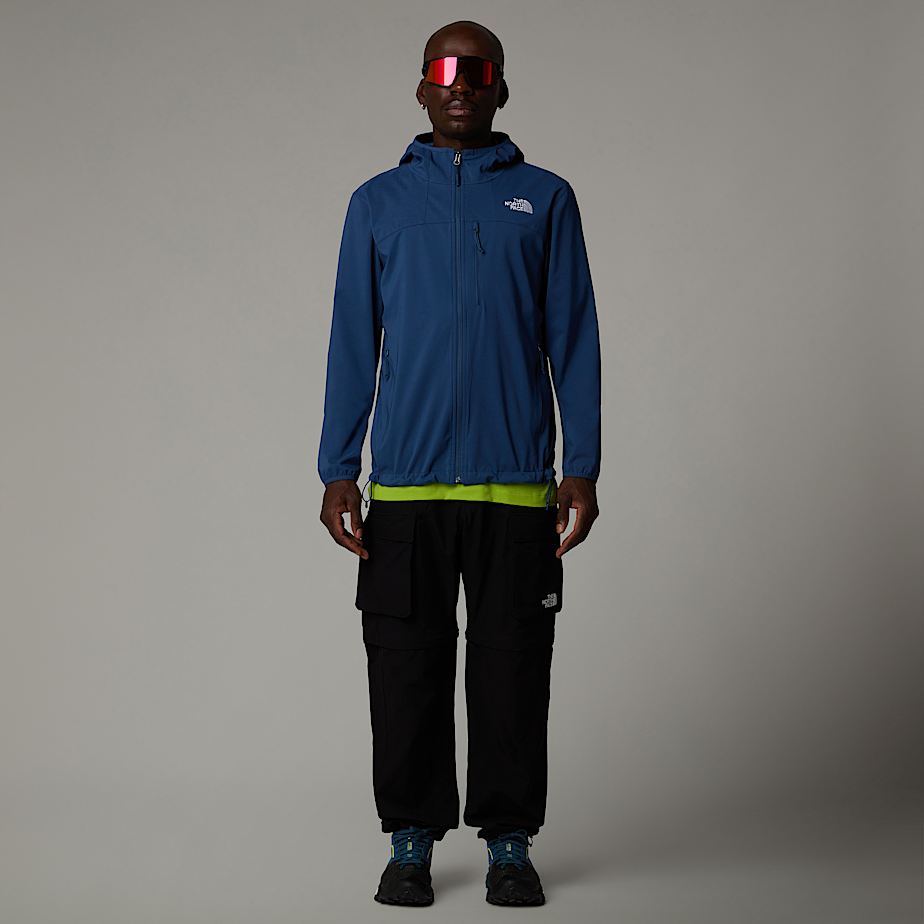Men The North Face Nimble Hooded Jackets Blue | NF0A82O8B