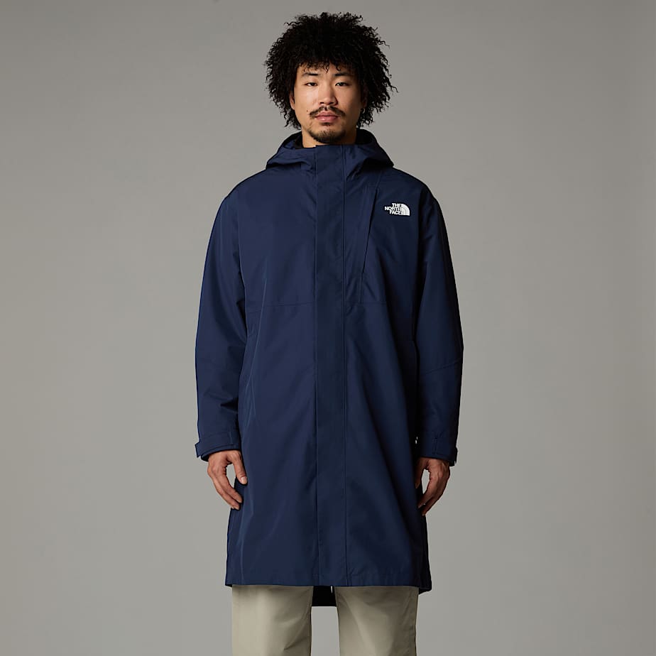 Men The North Face Nukabira Long Shell Jackets Navy | NF0A40F0B