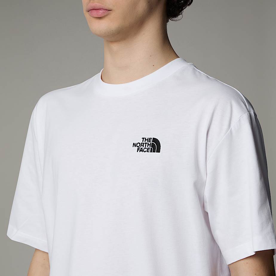 Men The North Face Oversized Simple Dome T Shirts White | NF0A20L6R