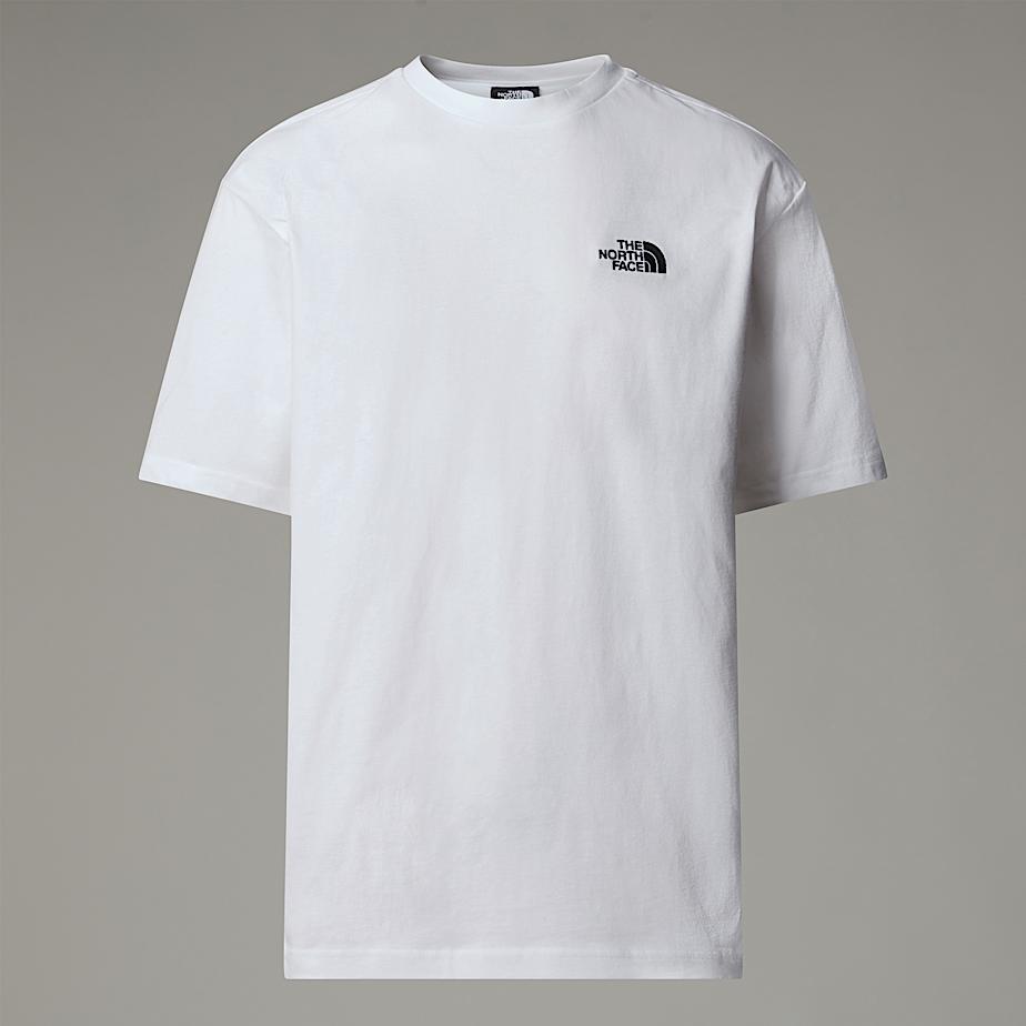 Men The North Face Oversized Simple Dome T Shirts White | NF0A20L6R