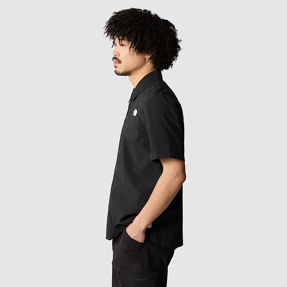 Men The North Face Packable Shirts Black | NF0A95X0P