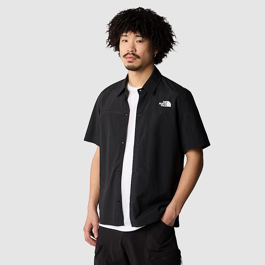 Men The North Face Packable Shirts Black | NF0A95X0P