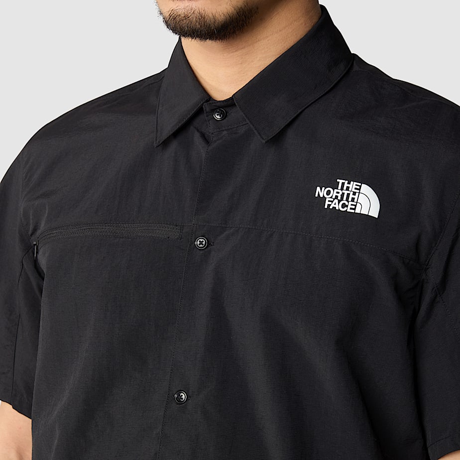 Men The North Face Packable Shirts Black | NF0A95X0P