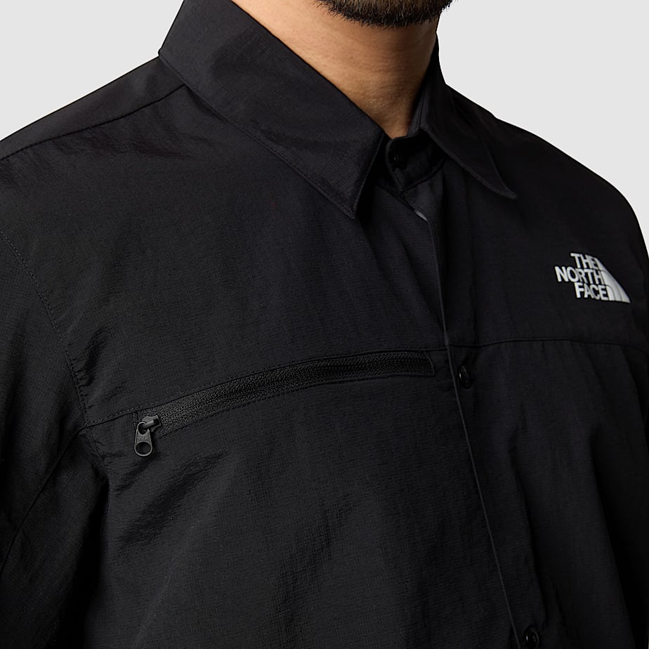 Men The North Face Packable Shirts Black | NF0A95X0P