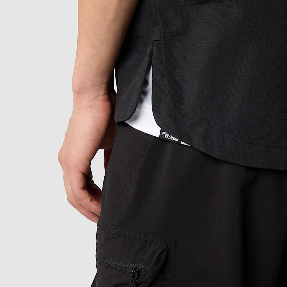 Men The North Face Packable Shirts Black | NF0A95X0P