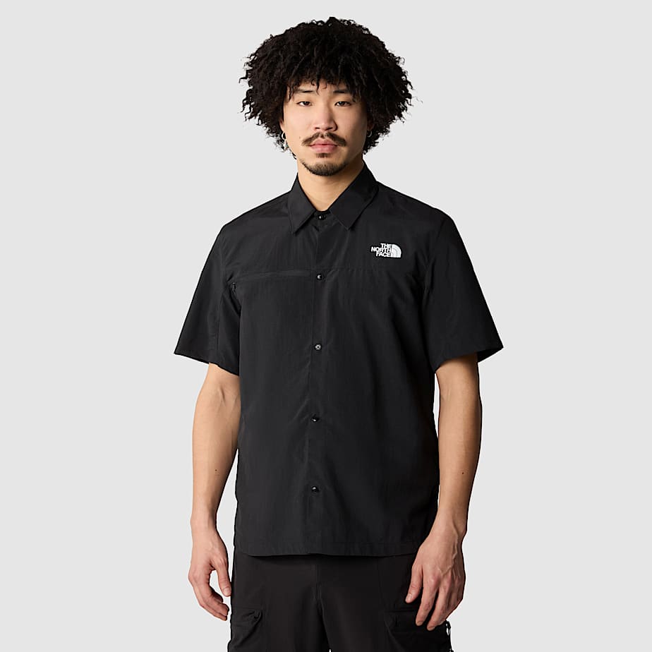Men The North Face Packable Shirts Black | NF0A95X0P