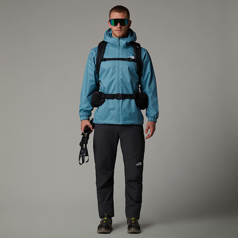 Men The North Face Quest Hooded Jackets Blue | NF0A65W5R