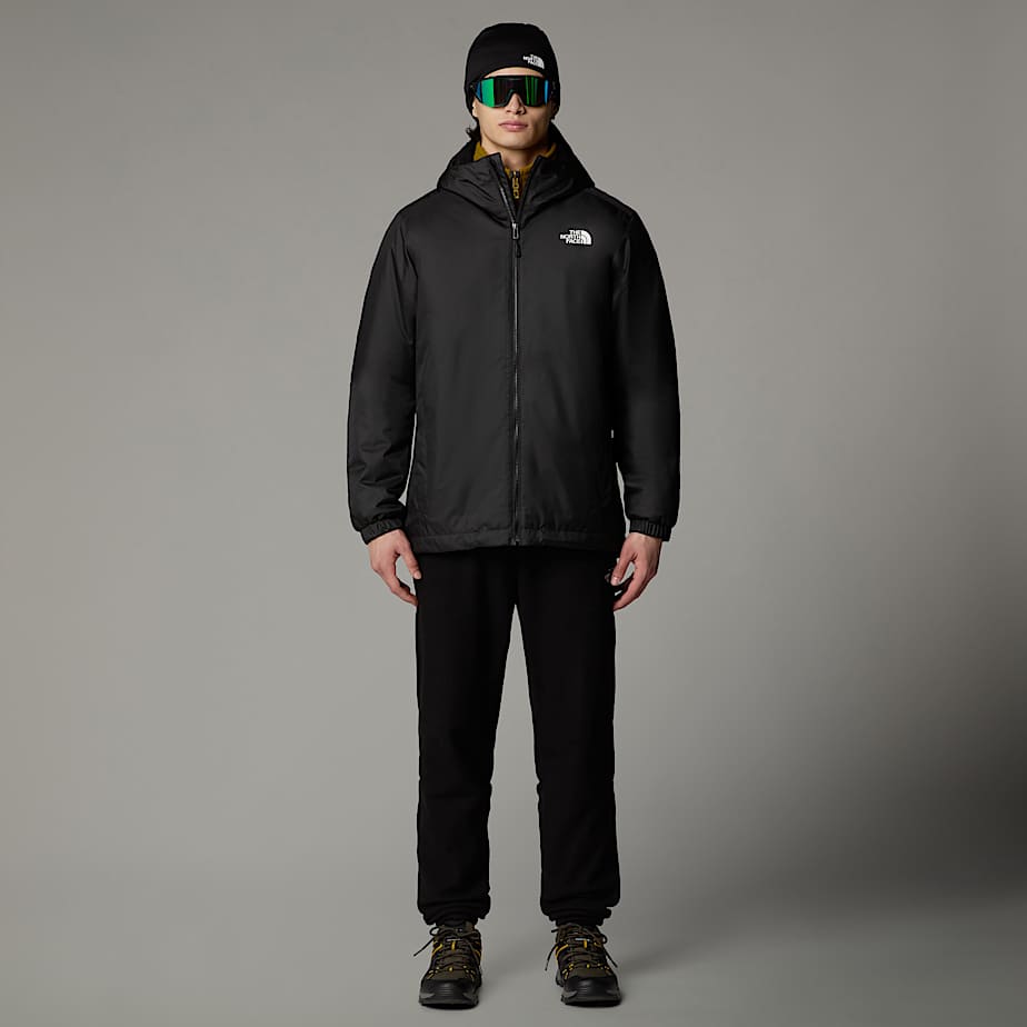 Men The North Face Quest Insulated Jackets Black | NF0A01L4Q
