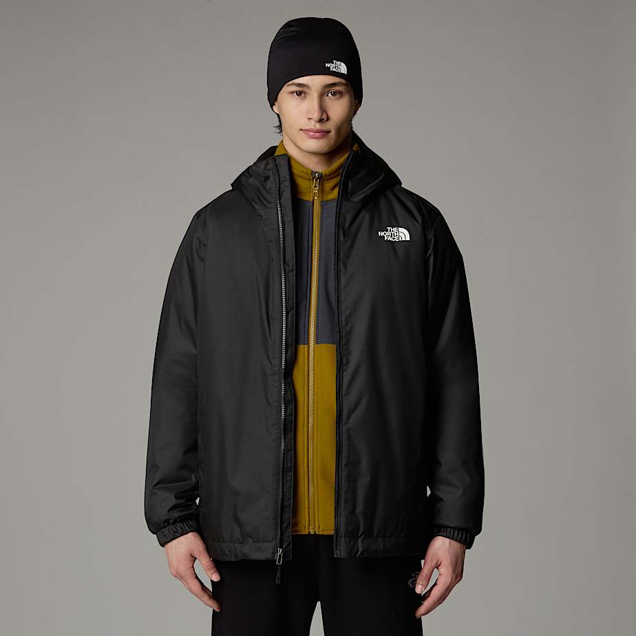 Men The North Face Quest Insulated Jackets Black | NF0A01L4Q