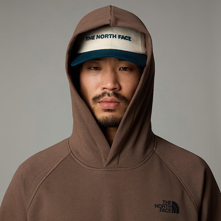 Men The North Face Raglan Redbox Hoodie Brown | NF0A61G6B