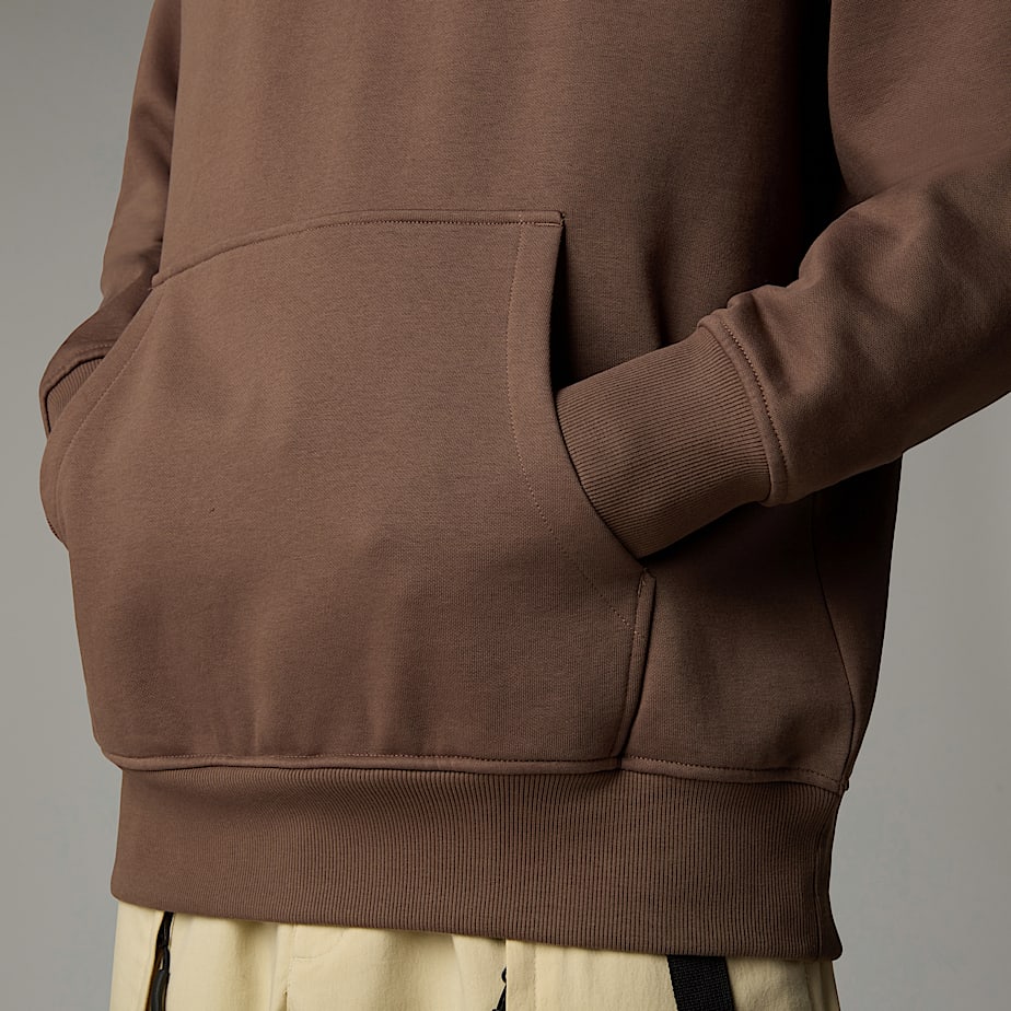 Men The North Face Raglan Redbox Hoodie Brown | NF0A61G6B