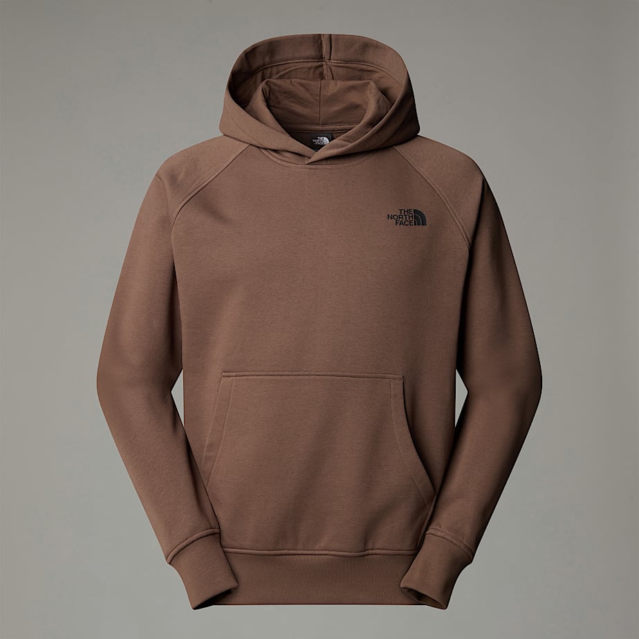 Men The North Face Raglan Redbox Hoodie Brown | NF0A61G6B