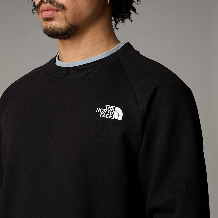 Men The North Face Raglan Redbox Sweatshirts Black | NF0A85C9X