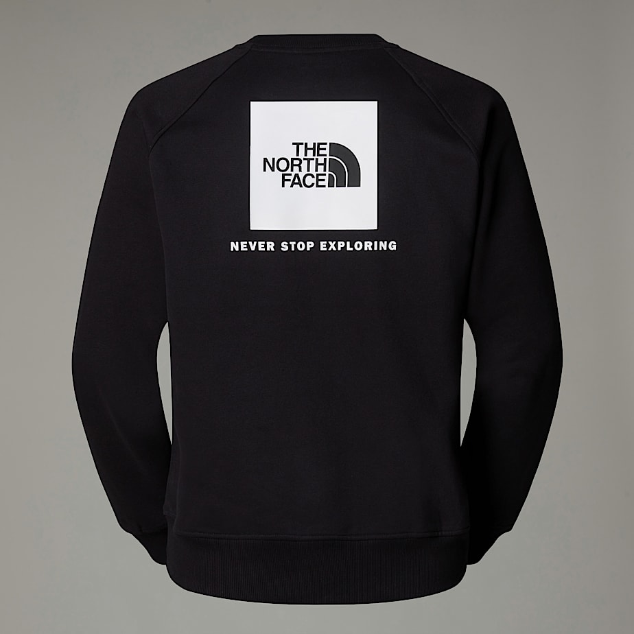 Men The North Face Raglan Redbox Sweatshirts Black | NF0A85C9X