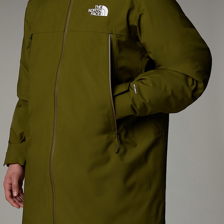 Men The North Face Range Down Parka Green | NF0A48F9I