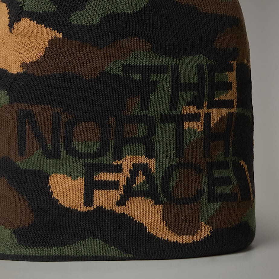 Men The North Face Reversible Highline Beanie Camouflage | NF0A60K8D