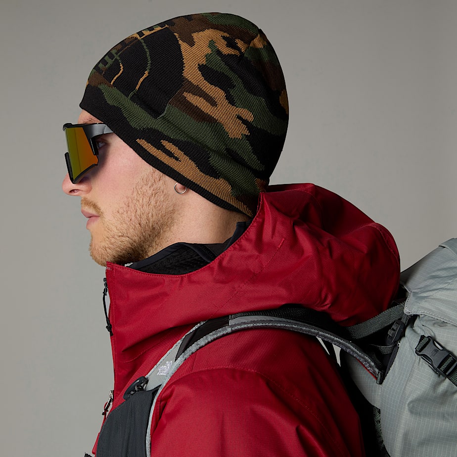 Men The North Face Reversible Highline Beanie Camouflage | NF0A60K8D