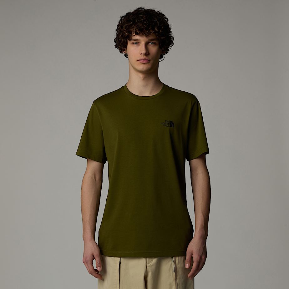 Men The North Face Simple Dome T Shirts Green | NF0A53T3C