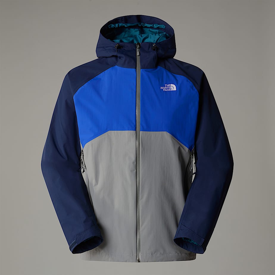 Men The North Face Stratos Hooded Jackets Grey | NF0A77Z1S