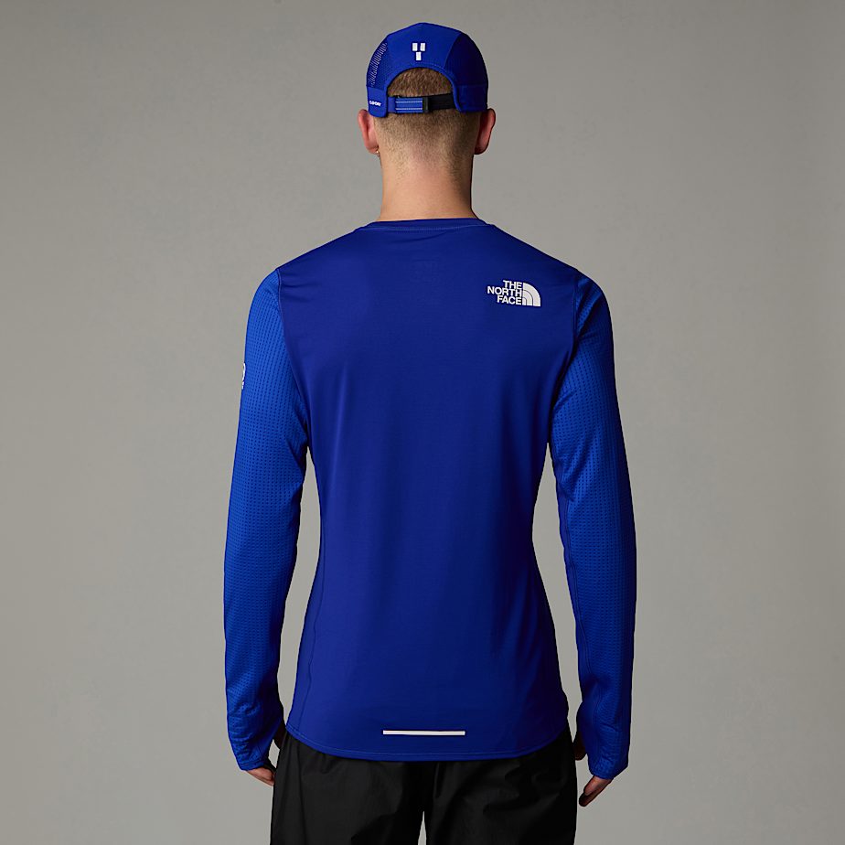 Men The North Face Summit Altimetro Long-Sleeve Base Layer Tops Blue | NF0A29P9O