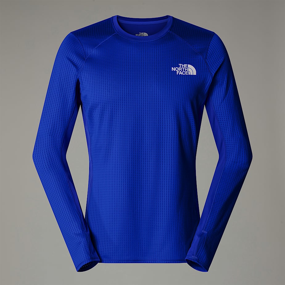 Men The North Face Summit Altimetro Long-Sleeve Base Layer Tops Blue | NF0A29P9O